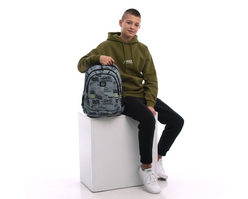 Рюкзак шкільний GoPack Teens 162M-4 (GO25-162M-4)