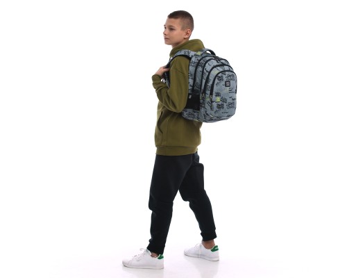 Рюкзак шкільний GoPack Teens 162M-4 (GO25-162M-4)
