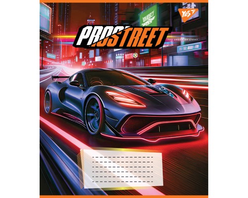 Зошит Yes Prostreet А5 36 аркушів клітинка (767069)