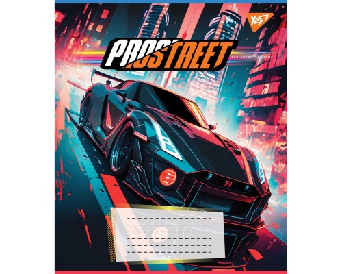Зошит Yes Prostreet А5 36 аркушів клітинка (767069)