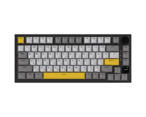Клавіатура Ajazz AK820 Pro Flying Fish Switch Black RGB USB/Wireless/Bluetooth UA Black (AK820PRO-FF-BGY)