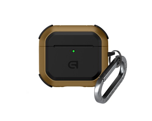 Чохол для навушників Armorstandart Panzer для Apple Airpods 4 Brown (ARM82556)