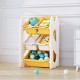 Дитячий стелаж Mealux Coral Mini Yellow (KD-E021 Yellow)