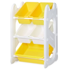 Дитячий стелаж Mealux Coral Mini Yellow (KD-E021 Yellow)