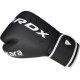 Боксерські рукавички RDX F6 Kara Matte White 8 унцій (BGR-F6MW-8OZ)