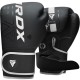 Боксерські рукавички RDX F6 Kara Matte White 8 унцій (BGR-F6MW-8OZ)