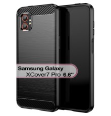 Чохол до мобільного телефона BeCover Carbon Series Samsung Galaxy XCover7 Pro SM-G766B Black (713559)