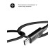 Зарядний пристрій Armorstandart AR-TA800 25W USB-C + cable USB-C to USB-C black (ARM77720)