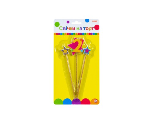 Свічка Maxi Stars 