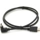 Кабель мультимедійний HDMI M to HDMI M 1.0m V1.4 90° corner black Merlion (YT-HDMI(M)/(M)HS-1.0m/90°)