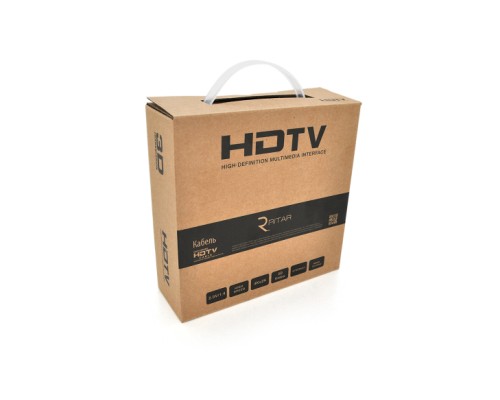 Кабель мультимедійний HDMI M to HDMI M 15.0m V1.4 4K black Ritar (HDMI(M)/(M)V1.4-15m-348B)