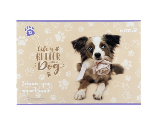 Альбом для малювання Kite Rachael Hale, 12 аркушів (R25-241)