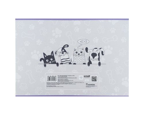 Альбом для малювання Kite Rachael Hale, 12 аркушів (R25-241)