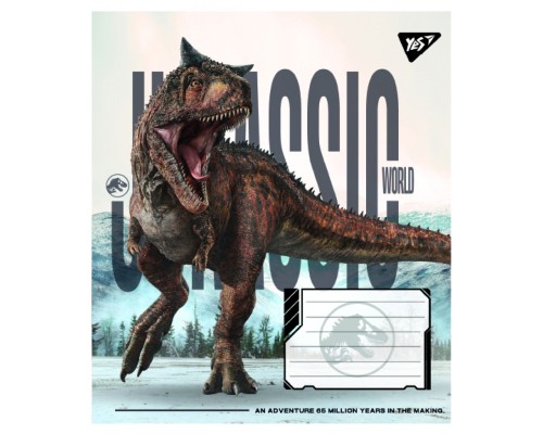 Зошит Yes JURASSIC WORLD ALIVE А5 60 аркушів лінія (767689)