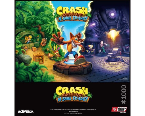 Пазл GoodLoot Crash Bandicoot N Sane Trilogy 1000 ел. (5908305247920)