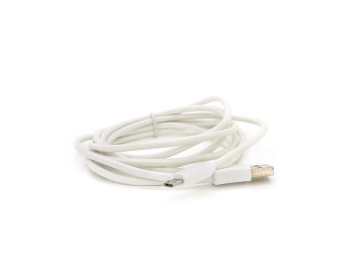 Дата кабель USB 2.0 AM to Micro 5P 2.0m white Voltronic (USB2AMMicW/05104)