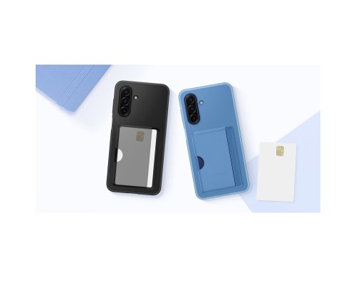 Чохол до мобільного телефона Samsung Galaxy A17 (A175) Card Slot Case Blue (EF-OA176TLEGWW)