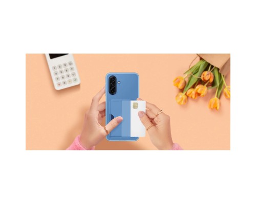 Чохол до мобільного телефона Samsung Galaxy A17 (A175) Card Slot Case Blue (EF-OA176TLEGWW)