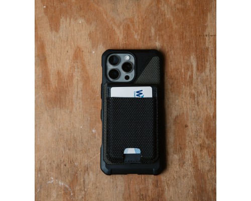 Чохол до мобільного телефона UAG Magnetic with Stand Metropolis Wallet Kevlar Black (964445113940)