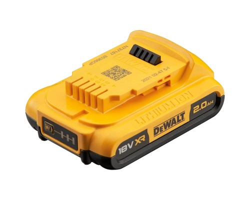 Акумулятор до електроінструменту DeWALT 18V, 2Ah, час заряджання 30 хв, вага 0.4 кг (DCB183_N314783)