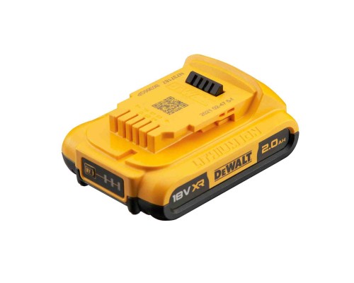 Акумулятор до електроінструменту DeWALT 18V, 2Ah, час заряджання 30 хв, вага 0.4 кг (DCB183_N314783)
