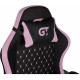 Крісло ігрове GT Racer X-2339 Black/Pink (X-2339 Fabric Black/Pink)