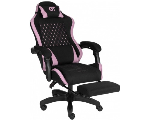 Крісло ігрове GT Racer X-2339 Black/Pink (X-2339 Fabric Black/Pink)