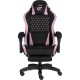 Крісло ігрове GT Racer X-2339 Black/Pink (X-2339 Fabric Black/Pink)