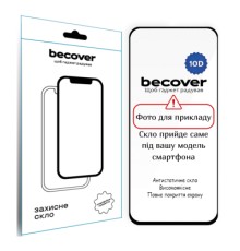 Скло захисне BeCover 10D Samsung Galaxy S25 FE SM-S731 Black (714380)