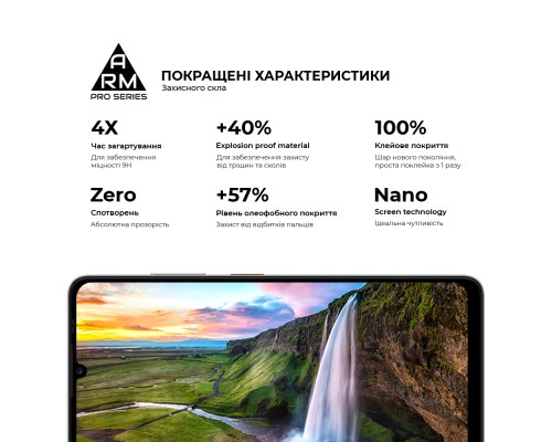 Скло захисне Armorstandart Pro ZTE Blade A76 4G (ARM87520)