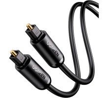 Кабель мультимедійний Optical Toslink 3.0m AV122 black Ugreen (70893)