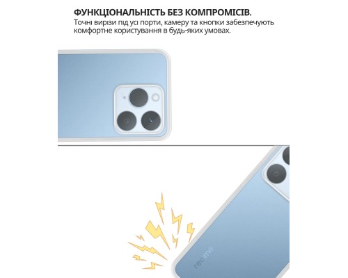 Чохол до мобільного телефона BeCover Silicone Realme 15T Transparent (714695)