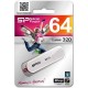 USB флеш накопичувач Silicon Power 64GB Luxmini 320 USB 2.0 (SP064GBUF2320V1W)