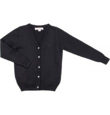 Кофта дитяча Breeze в'язана на гудзиками (V-1306-116G-black)