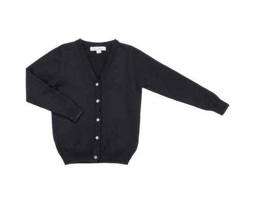 Кофта дитяча Breeze в'язана на гудзиками (V-1306-116G-black)