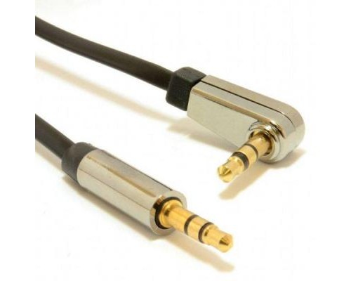 Кабель мультимедійний Jack 3.5mm male/Jack 3.5mm male 1.0m Cablexpert (CCAP-444L-1M) Кабель мультимедійний Jack 3.5mm male/Jack 3.5mm male 1.0m Cablexpert (CCAP-444L-1M)