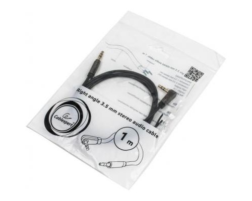 Кабель мультимедійний Jack 3.5mm male/Jack 3.5mm male 1.0m Cablexpert (CCAP-444L-1M) Кабель мультимедійний Jack 3.5mm male/Jack 3.5mm male 1.0m Cablexpert (CCAP-444L-1M)
