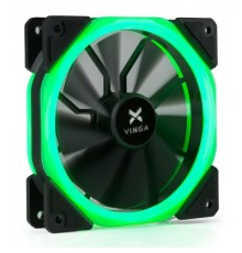 Кулер до корпусу Vinga LED fan-02 green
