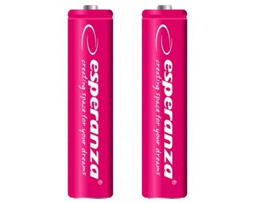 Акумулятор Esperanza AAA 1000mAh Ni-MH * 2 red (EZA101R) 