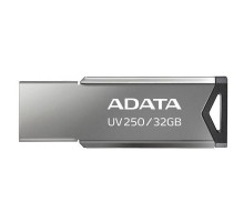 USB флеш накопичувач ADATA 32GB UV250 Metal Black USB 2.0 (AUV250-32G-RBK) 