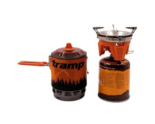 Пальник Tramp cистема для приготування їжі 0,8 л Orang (UTRG-049-orange)