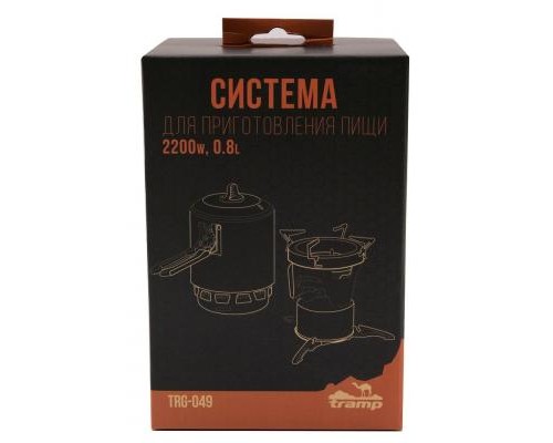 Пальник Tramp cистема для приготування їжі 0,8 л Orang (UTRG-049-orange)