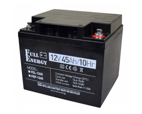 Батарея до ДБЖ Full Energy 12В 45Ач (FEP-1245) Батарея до ДБЖ Full Energy 12В 45Ач (FEP-1245)