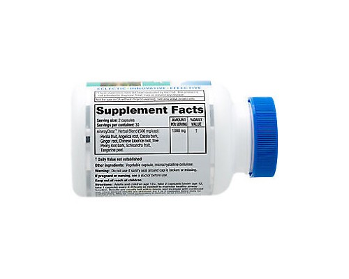 Трави Ridgecrest Herbals Натуральний Респіраторний Комплекс, AirwayClear, RidgeCrest (RCH120)