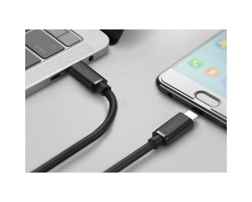 Дата кабель USB-C to USB-C 0.5m US286 3A (Black) Ugreen (50996)