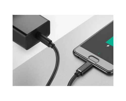 Дата кабель USB-C to USB-C 0.5m US286 3A (Black) Ugreen (50996)