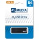 USB флеш накопичувач Verbatim 64GB MyMedia Black USB 2.0 (69263) 