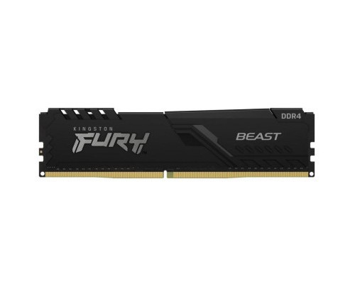 Модуль пам'яті для комп'ютера DDR4 16GB 3200 MHz Beast Black Kingston Fury (ex.HyperX) (KF432C16BB/16) Модуль пам'яті для комп'ютера DDR4 16GB 3200 MHz Beast Black Kingston Fury (ex.HyperX) (KF432C16BB/16)