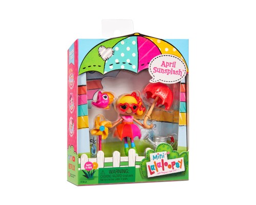 Лялька Lalaloopsy MINI – Веселкова Ейпріл (з аксесуарами) (579083)