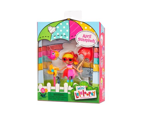 Лялька Lalaloopsy MINI – Веселкова Ейпріл (з аксесуарами) (579083)